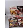 Image 2 : (12) Cookbooks: Cake Decorating, Candy, Salad, Pies, Misc.