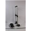 Image 1 : Folding Two Wheeled Cart/Luggage Carrier