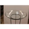 Image 2 : * Decorative Glass Bird Bath on Metal Stand - 44" Tall