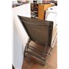Image 4 : * Outdoor Lounge Chair - Folding Backrest - 65" Long