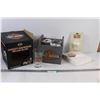Harley Davidson Pre-Lux Oil Can Pint Glass Crate Set - NIB