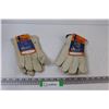 Image 1 : (2) Gander Brand Work Gloves - Size Large