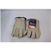 Image 2 : (2) Gander Brand Work Gloves - Size Large