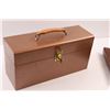 Image 2 : Vintage Locking File Box w/Key & "Crown Life Insurance Company" Ledger