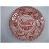 Image 4 : Decorative Dishes-(1) Plate,(6) Salad Plates,(2) Saucers and Historic America Souvenir Bowl