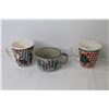 Image 5 : Afternoon Tea Set - Christmas Themed Glasses & Cups - Glass Tree Dish