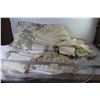 Image 1 : Doilies - Pillow Shames - Pillow Cases - Cloth Table Cloths - Garment Bag - Cushion
