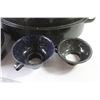 Image 2 : Granite Oven Ware - Enameled Metal Pans - (2) Canning Funnels