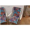 Image 2 : (2) Vintage Cloth Lawn Chairs