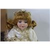 Image 5 : Avon Porcelain Doll - Teddy Bear - Stuffed Animal
