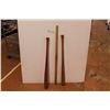 Image 1 : *(2) Louisville Baseball Bats - Credit Union Measuring Stick