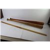 Image 6 : *(2) Louisville Baseball Bats - Credit Union Measuring Stick