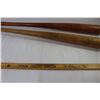 Image 7 : *(2) Louisville Baseball Bats - Credit Union Measuring Stick