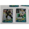 Image 2 : (5) Metallic Impressions Super Mario Lemieux Metal Cards