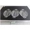 Image 1 : (3) Glass Divided Dishes
