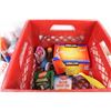 Image 3 : Lot of: Laundry Supplies, Cleaning Supplies in Milk Crate
