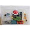 Image 5 : Lot of Household Items - Scissors, Make-up Mirror, Waterbottle Cleaning Balls
