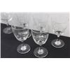 Image 3 : (9) Glass Wines Glasses (Various Sizes)
