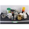 Image 1 : Lot of: Travel Mugs, Mugs, Cups, Salt & Pepper Shakers, Misc.