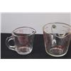 Image 2 : (3) Pyrex Measuring Cups: 4cup, 2cup,1cup