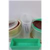 Image 4 : (8) Mixing/Storage Bowls, Cereal/Dry Storage Container