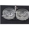 Image 3 : Sheffield Silver Plated Holder & Glass Serving Bowls