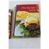 Image 4 : (4) Cookbooks - The Burger Book, 1001 Cupcakes, Etc.