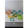 (6) Glasslock Containers, Container with Lid, (3) Lids Without Containers
