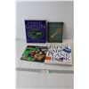(4) Books - Minecraft, Paper Airplane Book, Avengers, Garden Guide
