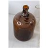 Image 3 : Glass Milk Jugs, Brown Glass Jug