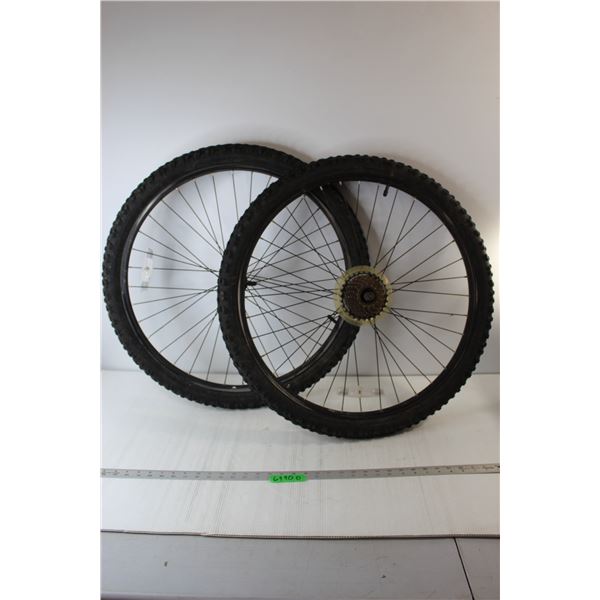 *(2) 26" Bike Tires
