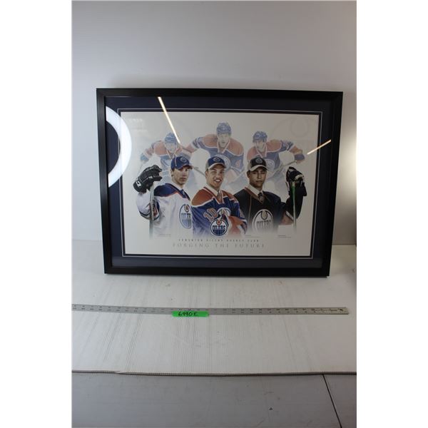 *Forging the Future Edmonton Oilers NHL Picture - 29" x 23"
