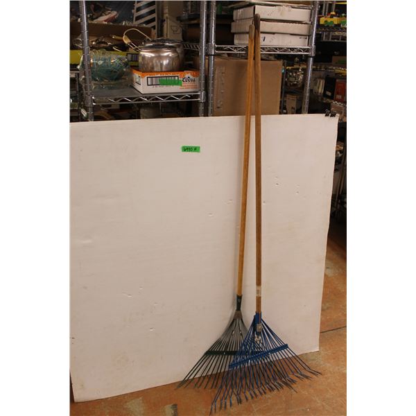 *(2) Leaf Rakes