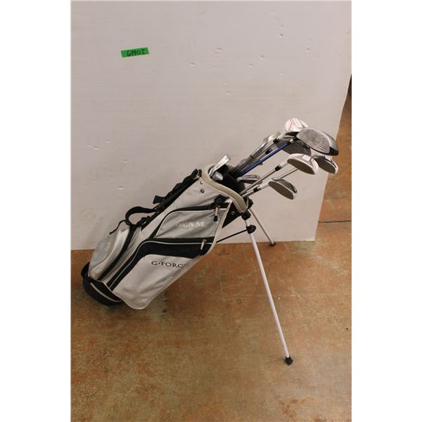 *G-Force Golfing Clubs and Bag
