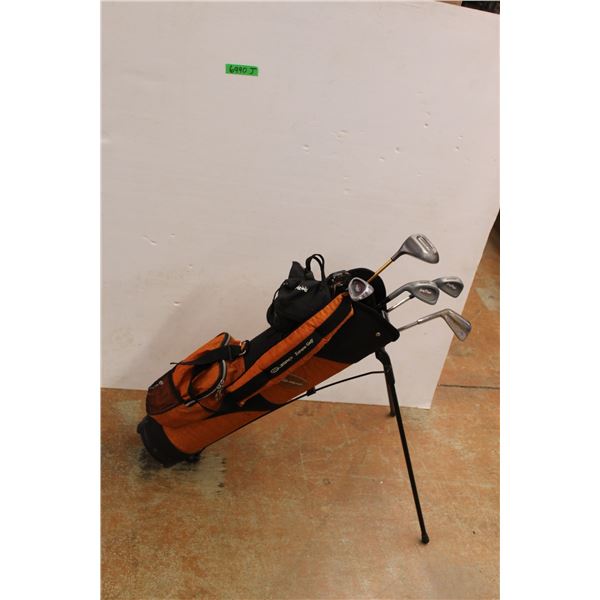 *G-Zero Extreme Golfing Clubs and Bag