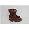 Image 2 : Pair of Vibram Boots - Canadian Made - Approx. size 10-11