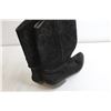 Image 3 : Black Ladies Cowboy Boots - Size 9, Made in Spain