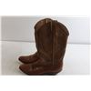 Image 2 : Tan Ladies Cowboy Boots - Size 9