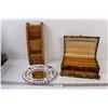 Image 1 : Jewelry Box, Bills Wall Organizer, Wall Mirror