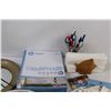 Image 2 : HP Printer Paper, Office Pens & Paper, Desk Tray, Post it Notes, Misc.