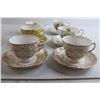 Image 2 : (6) Teacups with Matching Saucers - Royal Vale, Royal Albert