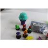 Image 2 : (5) Among Us Figurines, Small Stuffies, Misc.