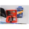 Image 3 : (6) Lot of Tools: Drill Bits; Screwdrivers; Drain Cleaners; Level & Nails
