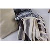 Image 2 : (8+) Lot of 6+ Towels & 2 Throw Pillows - All Used