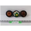 Image 1 : (3) Hockey Puck: NHL; ESSO Tiger; & TNMT Raphael