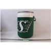Image 1 : Saskatchewan Roughrider Plastic 14" Tall x 9" Wide Cooler