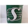 Image 2 : Saskatchewan Roughrider Plastic 14" Tall x 9" Wide Cooler