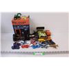 Image 1 : (18+) Lot of Hot Wheels & Toy Cars Trucks Planes; Easy Rollerz Skates & Misc.