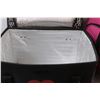 Image 3 : (3) Thermal Cooler Bag; Vinyl Purse; Pink Carry-On Luggage