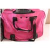 Image 5 : (3) Thermal Cooler Bag; Vinyl Purse; Pink Carry-On Luggage